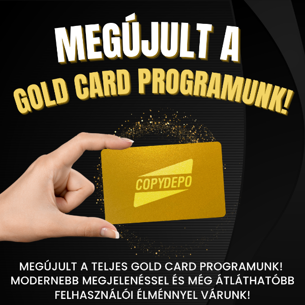 Megújult Gold Card Program