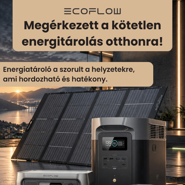 Megérkezett a Kötetlen Energitárolás Otthonra!