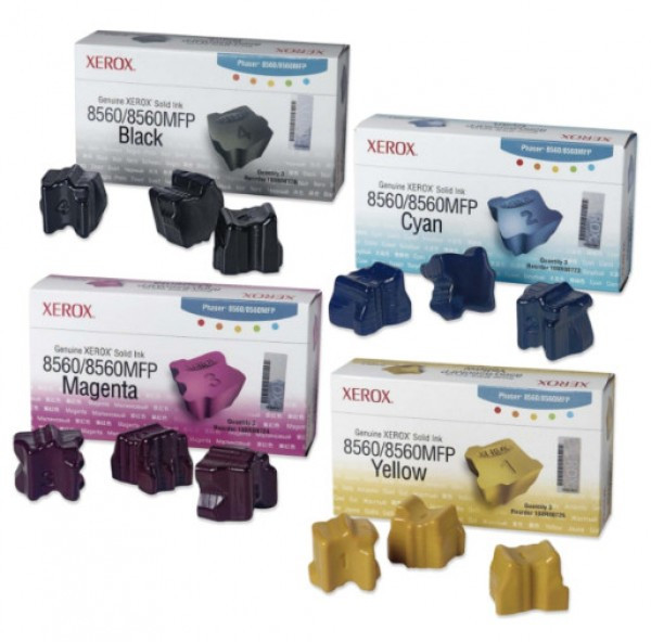 Xerox Phaser 8560 Ink stick Yellow 3db (Eredeti)