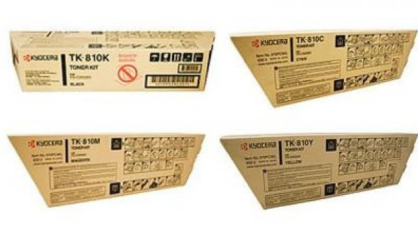 Kyocera TK-810 Toner Yellow (Eredeti)