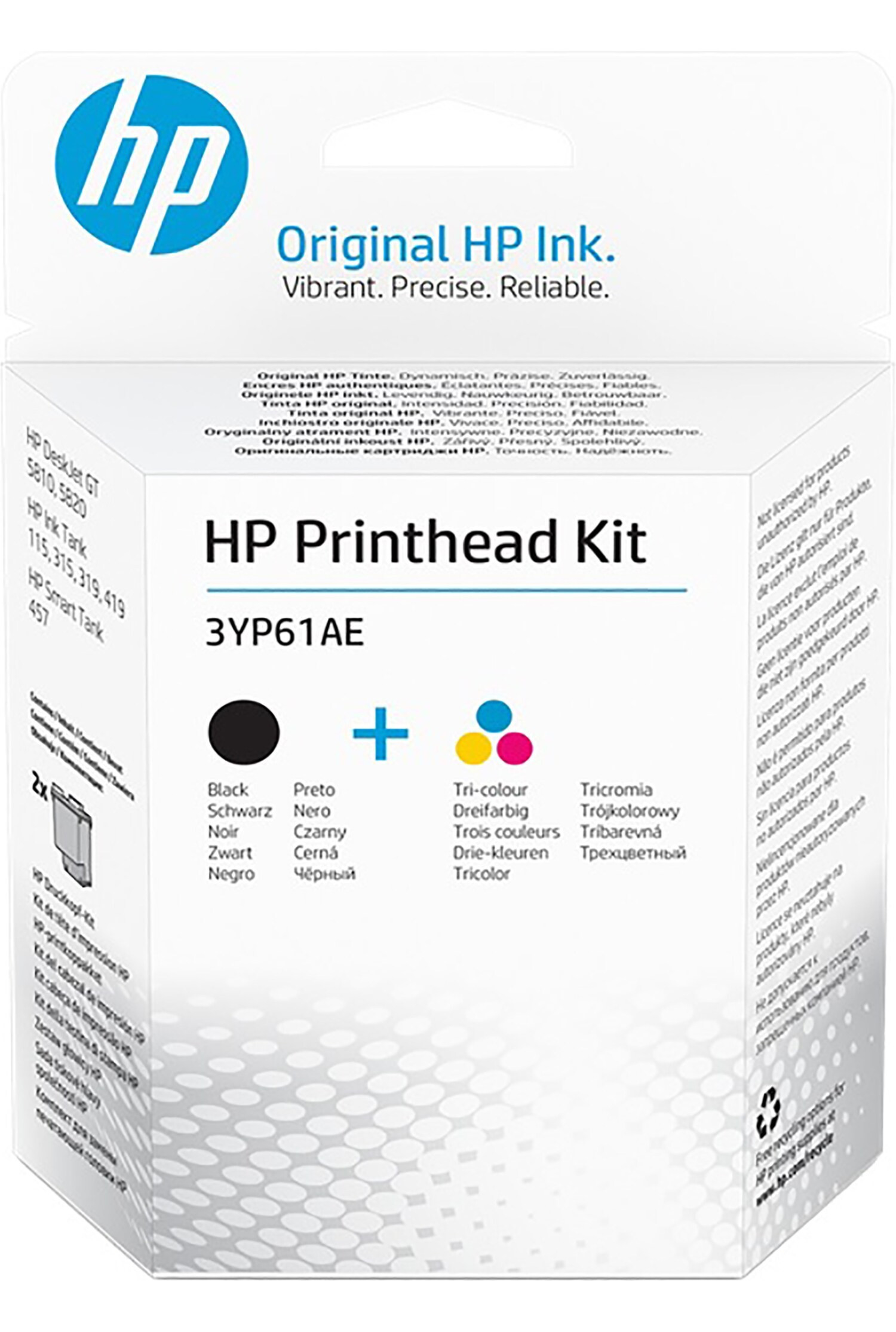 HP 3YP61AE Printhead Kit GT Black/Tri-Color (Eredeti)