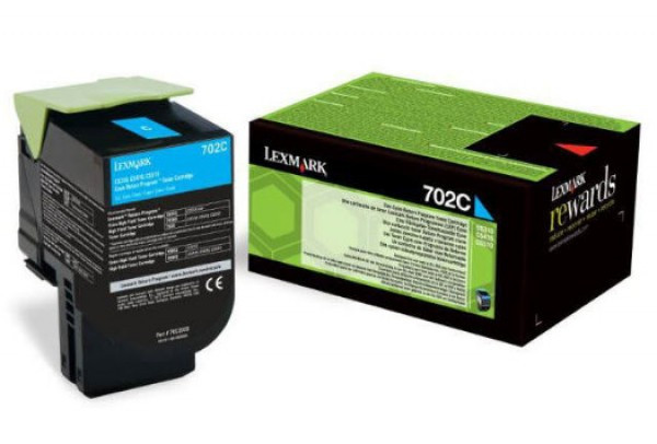 Lexmark CS510 Extra High Return Toner Cyan 4K (Eredeti) 70C2XC0