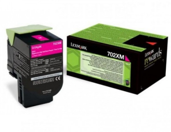 Lexmark CS510 Extra High Return Toner Magenta 4K (Eredeti) 70C2XM0