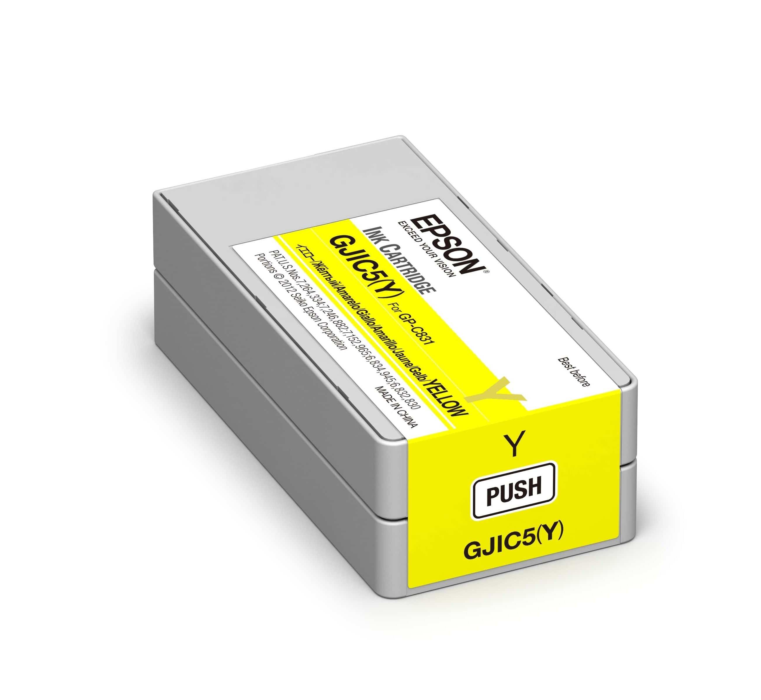 Epson C831 GJIC5Y Patron Yellow 32,5ml (Eredeti)
