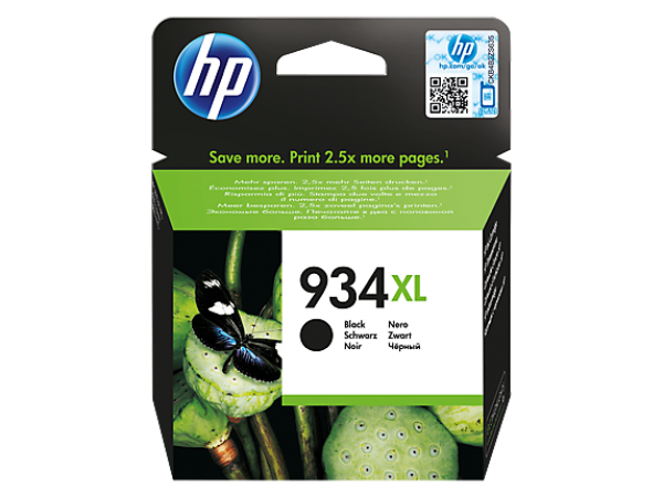 HP C2P23AE Patron Black No.934XL (Eredeti)