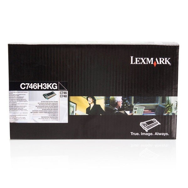 Lexmark C746/C748 High Corporate Toner Black 12K (Eredeti) C746H3KG