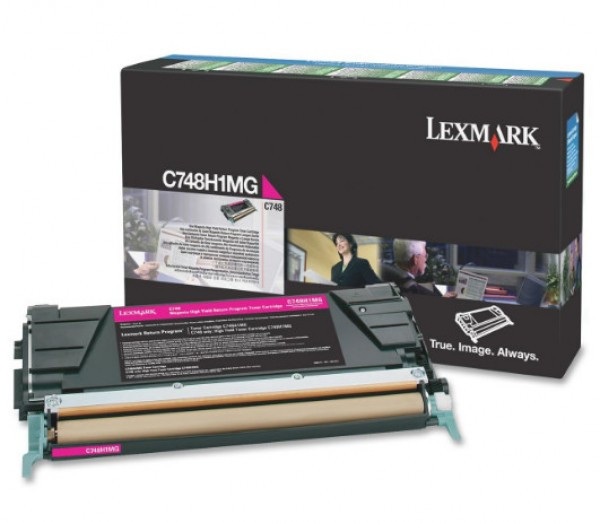 Lexmark C748 High Return Toner Mag 10K (Eredeti) C748H1MG
