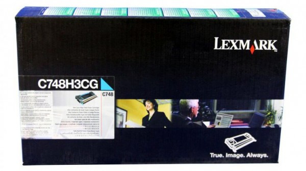 Lexmark C748 High Corporate Cyan Toner 10K (Eredeti) C748H3CG