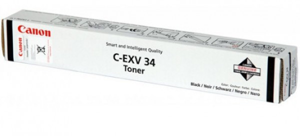 Canon C-EXV 34 Toner BK (Eredeti)