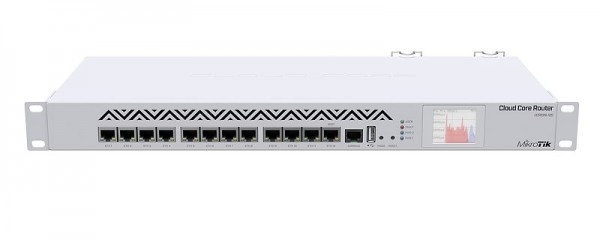 MIKROTIK Vezetékes Cloud Core Router CCR1016 (12GbitLAN)