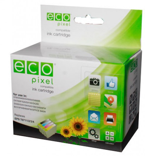 HP CC654AE BK  ECOPIXEL BR No.901XL (For use)