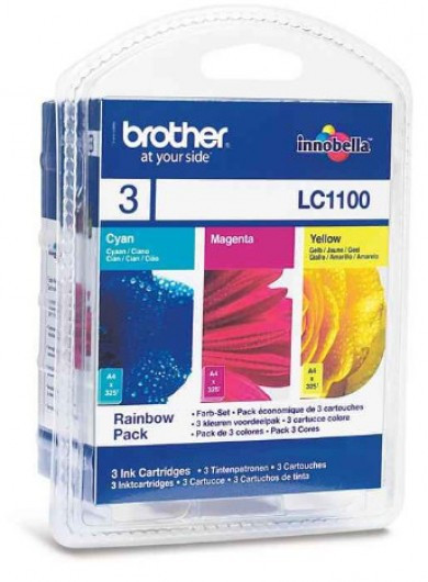 Brother LC1100CMY tintapatron csomag (Eredeti)