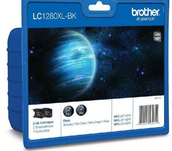 Brother LC1280XLBK2 tintapatron csomag (Eredeti)
