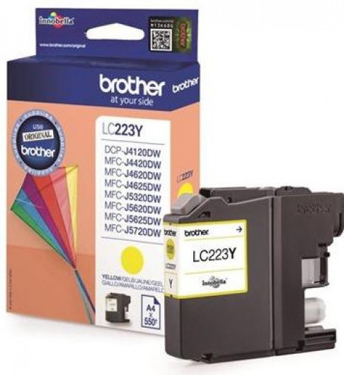 Brother LC223Y tintapatron (Eredeti)