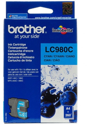 Brother LC980C tintapatron (Eredeti)