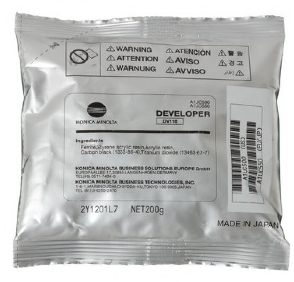 Minolta B164 Developer  DV116 (Eredeti)