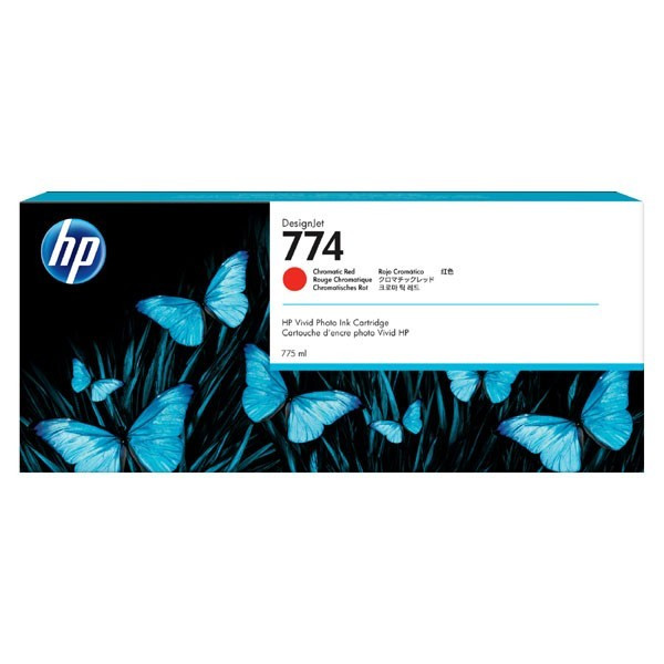 HP 774 775-ml Chromatic Red Ink Cartridge