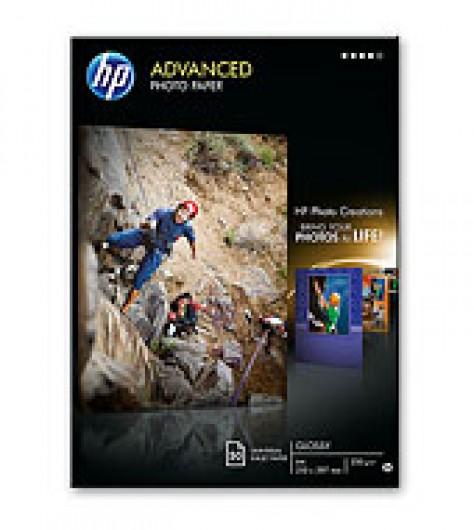 HP A/4 Fényes Fotópapír 50lap 250g (Eredeti)