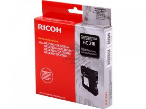 Ricoh GX3000/5050 ink Black GC21K (Eredeti)