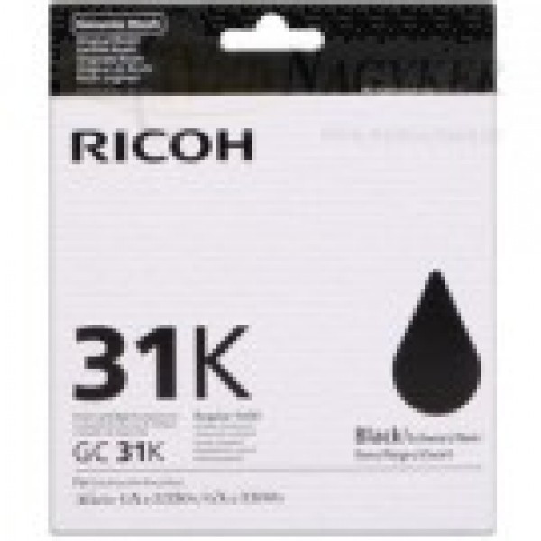 Ricoh GX3300/3350 ink Black GC31K (Eredeti)