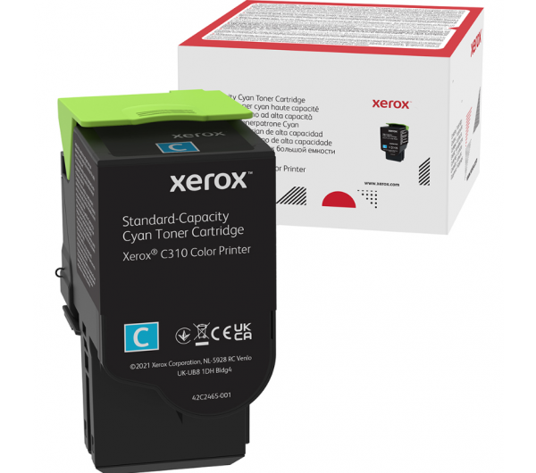 Xerox C310,C315 toner Cyan 2000 oldalra