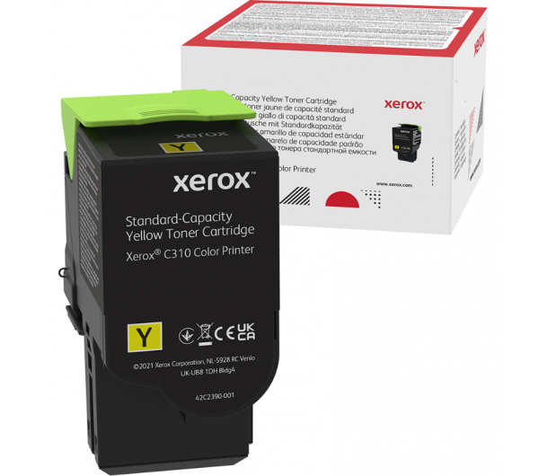 Xerox C310,C315 toner Yellow 2000 oldalra