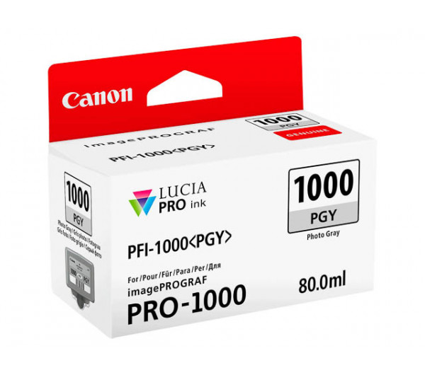 Canon PFI1000 Photo Grey Cartridge (Eredeti)