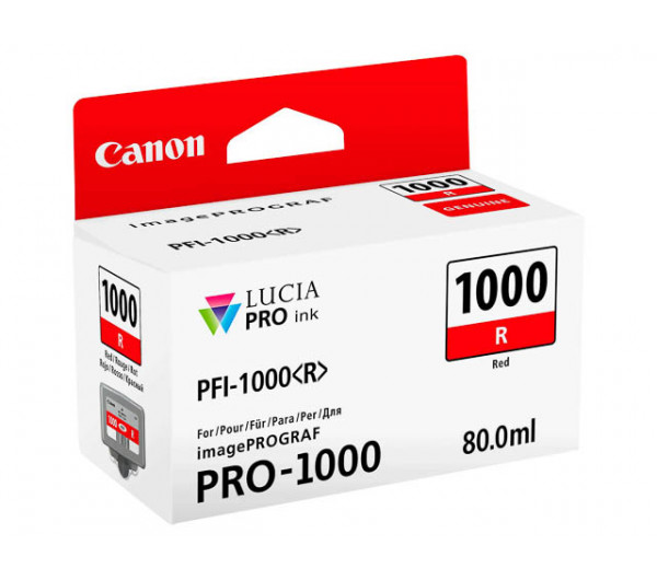 Canon PFI1000 Red Cartridge (Eredeti)