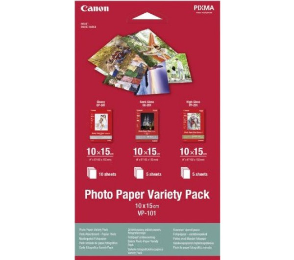 Canon VP-101 fotópapír (10x15cm, 20 lap)