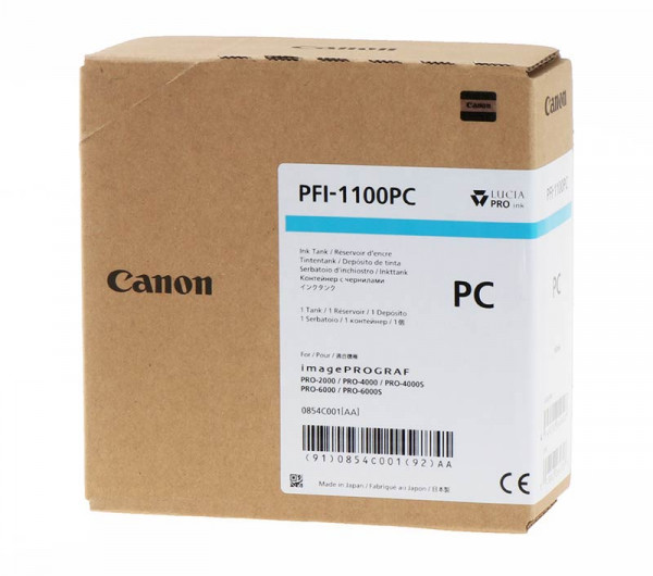 Canon PFI1100 Photo Cyan Cartridge (Eredeti)