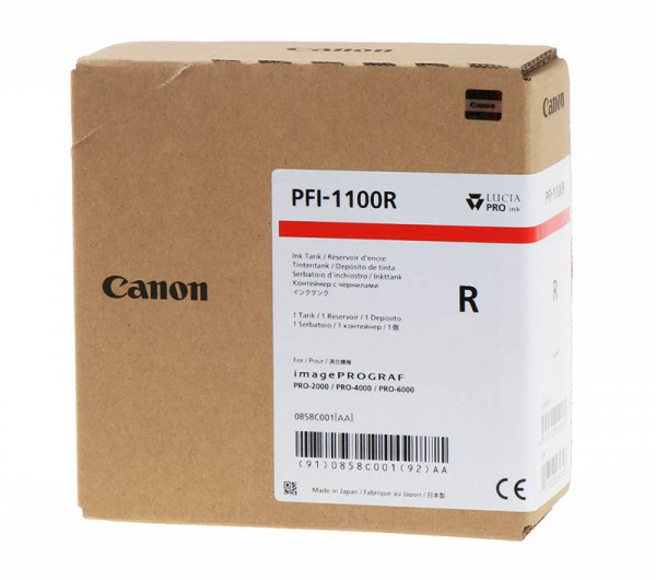 Canon PFI1100 Red Cartridge (Eredeti)