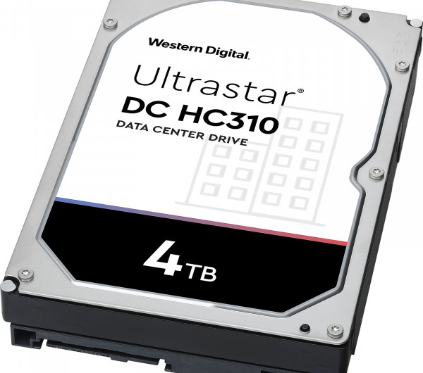 Western Digital 4TB Ultrastar DC HC310 SATA3 3.5" HDD Leértékelt