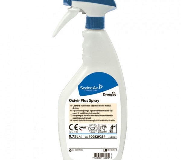 Oxivir Plus Spray folyékony tisztító- és fertőtlenítőszer 750ml