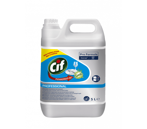 CIF Professional Folyékony gépi mosogatószer - 5 literes