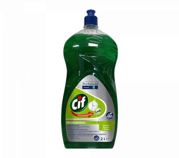CIF kézi mosogatószer 2L (Lemon) 