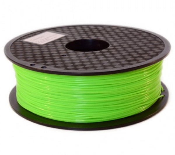 3D FILAMENT CM 1,75 mm PLA FLUORES fluoreszkáló zöld 1000g 1kg
