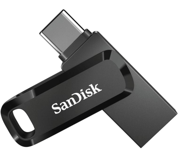 SanDisk Dual Drive pendrive, 256GB, fekete (SDDDC3-256G-G46)