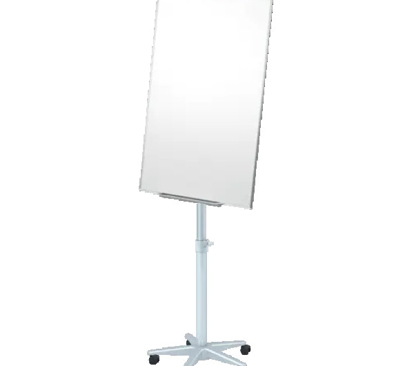 Nobo Impression Pro acél mobil fehértábla és flipchart állvány, fehér