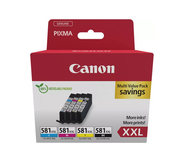 Canon CLI-581XXL Tintapatron Multipack 4x11,7 ml