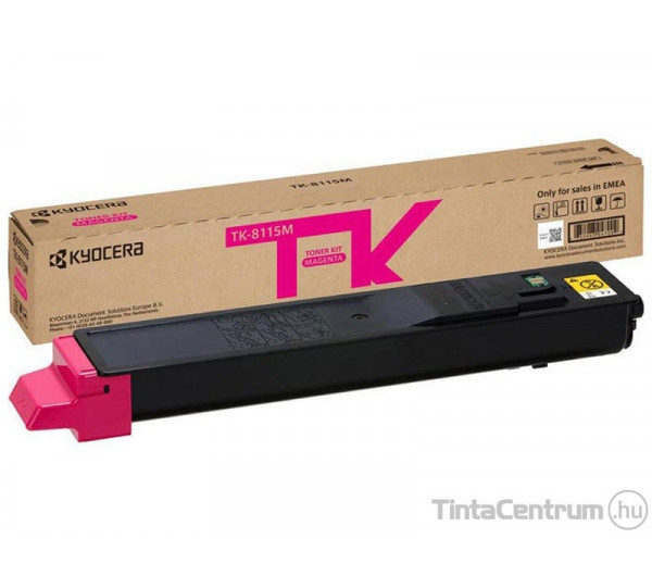 Kyocera TK-8115 Toner Magenta 6.000 oldal kapacitás