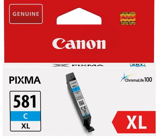 Canon CLI-581XL Tintapatron Cyan 8,3 ml
