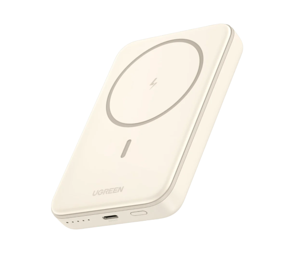 UGREEN 10000mAh Magnetic Wireless Power Bank Beige PB561