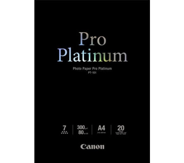 Canon PT-101 fényes fotópapír (A/4, 20 lap, 300g)