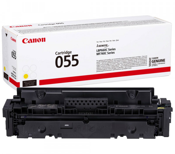 Canon CRG055 Toner Yellow 2.100 oldal kapacitás