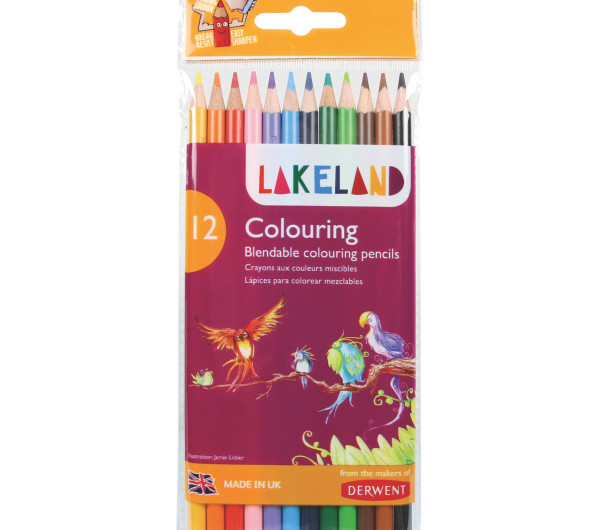 Derwent Lakeland 12 db-os színesceruza készlet kisiskolásoknak