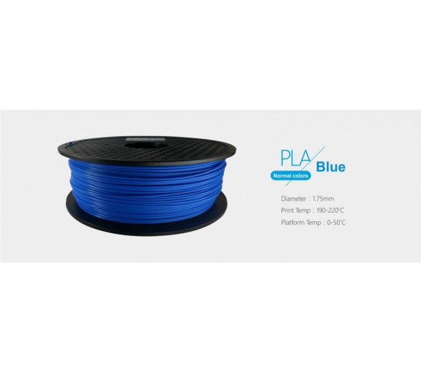 3D FILAMENT 1,75mm PLA Kék /1kg-os tekercs/