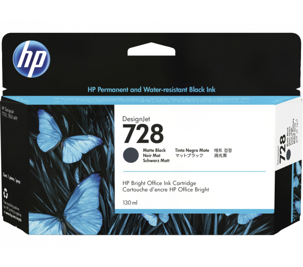 HP 3WX25A Tintapatron 130 ml kapacitás No.728