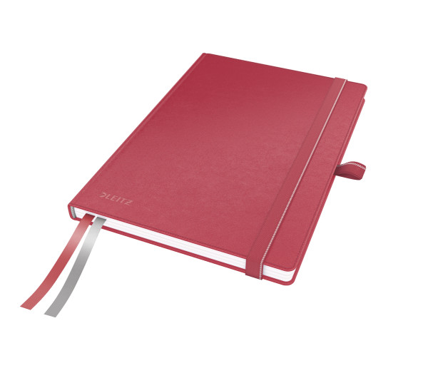Leitz COMPLETE jegyzetfüzet A5, kockás, piros