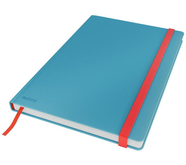 Leitz COSY Soft touch jegyzetfüzet (B5), nyugodt kék, kockás