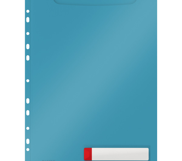 Leitz COSY Privacy jumbo genotherm - lefűzhető tasak, A4, PP, nyugodt kék (3db)
